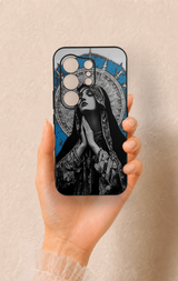 Tecno Camon 50 4G Uyumlu Rahibe Desenli Silikon Kılıf
