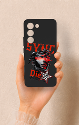 Vivo V30 Lite Uyumlu Sync Die Desenli Silikon Kılıf