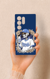 Samsung S24 Ultra Uyumlu Royals Desenli Silikon Kılıf