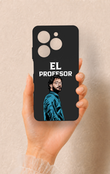 Tecno Spark 20C Uyumlu El Profesor Desenli Silikon Kılıf