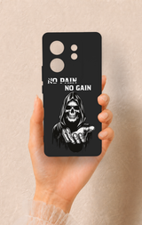 İnfinix Zero 30 Uyumlu No Pain No Gain Desenli Silikon Kılıf