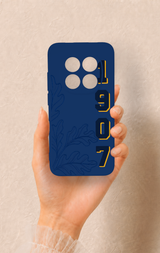 Redmi Note 15 Pro 5G Uyumlu 1907 Palamut Desenli Silikon Kılıf