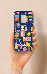Redmi Note 9 Pro 9S Uyumlu Summer Desenli Silikon Kılıf