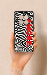 REDMİ NOTE 15 4G Uyumlu Zebra Amore Desenli Silikon Kılıf
