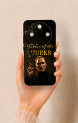 Honor Magic 8 Lite Uyumlu Father Of The Turks Desenli Silikon Kılıf