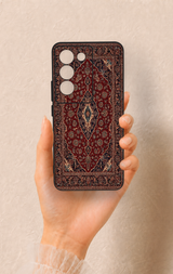 Vivo V30 Lite Uyumlu Acem Halı Desenli Silikon Kılıf