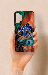 Samsung A32 Uyumlu Amazon Kaplan Desenli Silikon Kılıf