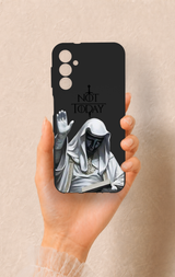 Samsung A14 Uyumlu Not Today Desenli Silikon Kılıf