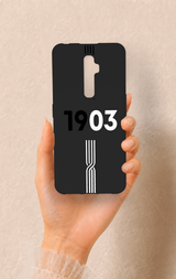Oppo Reno 2Z Uyumlu 1903 Kemer Desenli Silikon Kılıf