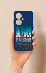 Oppo Reno 11F Uyumlu San Francisco Desenli Silikon Kılıf