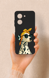 Redmi A5 Uyumlu Cool Dalmaçyalı Desenli Silikon Kılıf