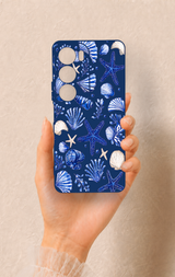 Vivo Y19s Uyumlu Deniz Kabuğu Desenli Silikon Kılıf