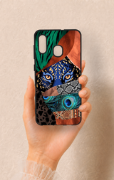 Samsung A20-A30 Uyumlu Amazon Kaplan Desenli Silikon Kılıf
