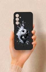 Samsung A25 Uyumlu İyi ve Kötü Desenli Silikon Kılıf