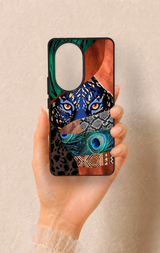 Honor 200 Pro 5G Uyumlu Amazon Kaplan Desenli Silikon Kılıf