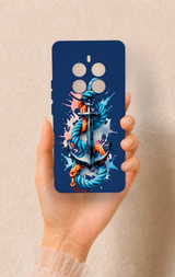 Realme 12 Pro Uyumlu Anchor Desenli Silikon Kılıf