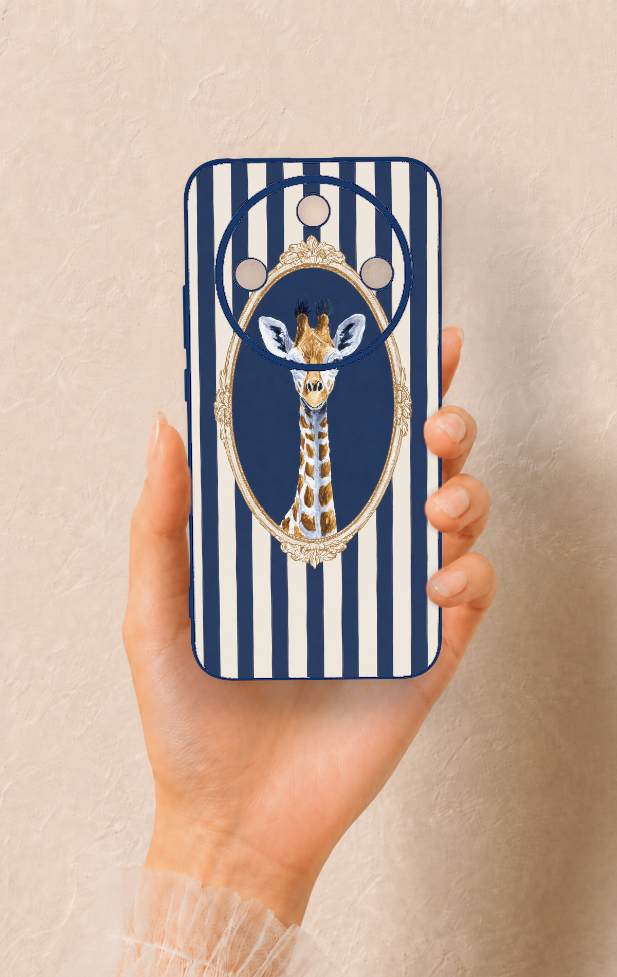 Honor Magic 8 Lite Uyumlu Zürefa Desenli Silikon Kılıf
