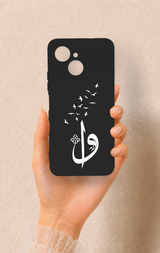 Tecno Spark 40C Uyumlu Elif Vav Desenli Silikon Kılıf
