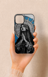 iPhone 14 Uyumlu Rahibe Desenli Silikon Kılıf