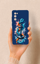Samsung S20Fe Uyumlu Anchor Desenli Silikon Kılıf