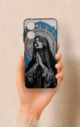 Realme 10 Uyumlu Rahibe Desenli Silikon Kılıf
