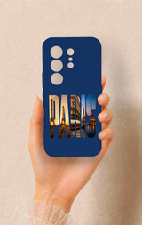 Tecno Camon 50 4G Uyumlu Paris Desenli Silikon Kılıf