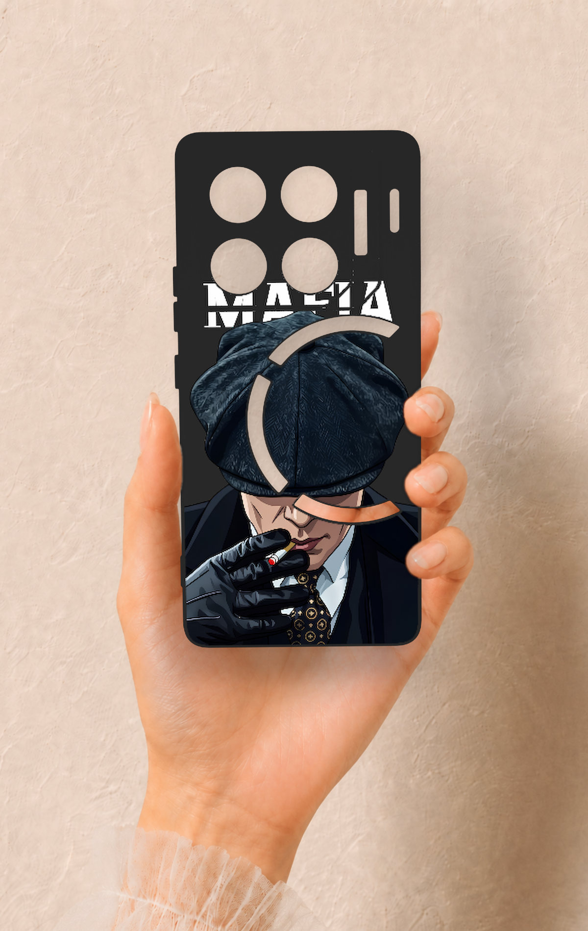 İnfinix Gt 20 Pro Uyumlu MAFIA Desenli Silikon Kılıf