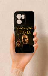 Oppo Reno 13F Uyumlu Father Of The Turks Desenli Silikon Kılıf