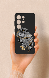 Samsung S26 Ultra Uyumlu Self Made Desenli Silikon Kılıf