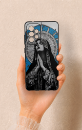 Samsung A52 Uyumlu Rahibe Desenli Silikon Kılıf