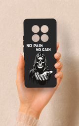 Redmi Note 14 Pro 5G Uyumlu No Pain No Gain Desenli Silikon Kılıf