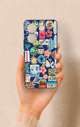 Tecno Camon 20 Pro Uyumlu Summer Vibes Desenli Silikon Kılıf