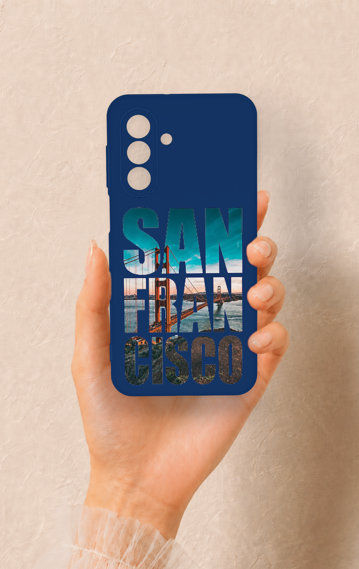 Samsung A17 Uyumlu San Francisco Desenli Silikon Kılıf