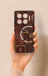 İnfinix Gt 20 Pro Uyumlu Vintage Halı Desenli Silikon Kılıf