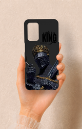 Oppo A55 Uyumlu King Desenli Silikon Kılıf