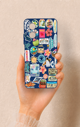 Realme 12 Lite Uyumlu Summer Vibes Desenli Silikon Kılıf