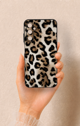 Samsung A05s Uyumlu Leopar Derisi Desenli Silikon Kılıf