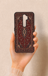 Oppo A9 2020 Uyumlu Acem Halı Desenli Silikon Kılıf