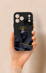 iPhone 17 Pro Max Uyumlu King Desenli Silikon Kılıf