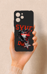 Redmi 12 Uyumlu Sync Die Desenli Silikon Kılıf