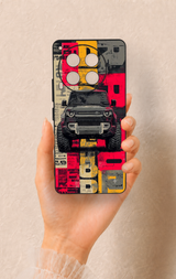 Tecno Camon 30 Uyumlu Defender Truck Desenli Silikon Kılıf