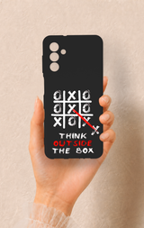 Samsung A04S Uyumlu Out Side The Box Desenli Silikon Kılıf