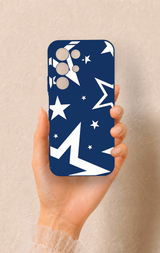 Realme C85 5G Uyumlu Mega Star Desenli Silikon Kılıf