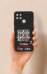 Realme C21Y Uyumlu Out Side The Box Desenli Silikon Kılıf