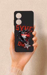 Oppo A60 Uyumlu Sync Die Desenli Silikon Kılıf