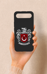 Tecno Spark Slim Uyumlu Türk Arma Desenli Silikon Kılıf