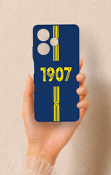 İnfinix Hot 30 Uyumlu 1907 Kemer Desenli Silikon Kılıf