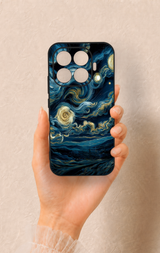 Xiaomi Mi 17T 5G Uyumlu Yıldızlı Gece Desenli Silikon Kılıf