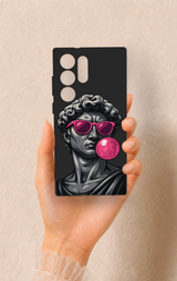 Samsung S23 Ultra Uyumlu Pop David Desenli Silikon Kılıf