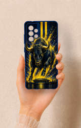 Samsung A52 Uyumlu Kadiköy Boğası Desenli Silikon Kılıf